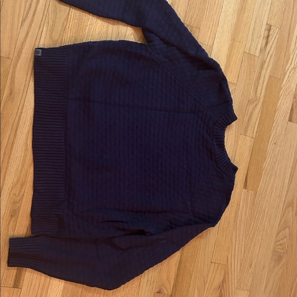 Lululemon Athletica Navy Crew Neck Sweater - Picture 2 of 4